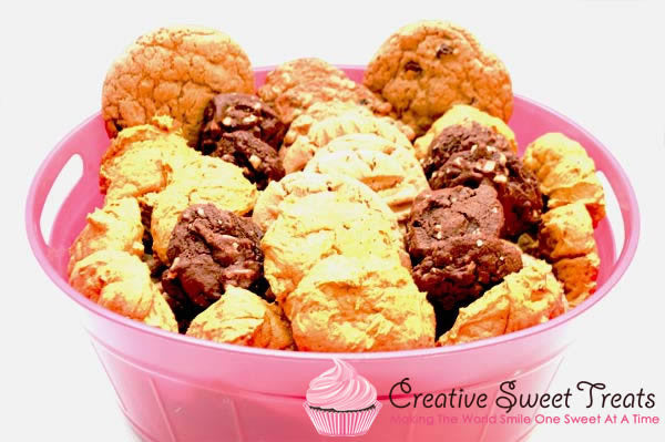 Five (5) Dozen Cookie Basket Delivered - 60 Cookies