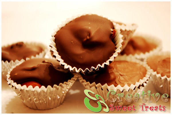 Chocolate Almond Cups Delivered