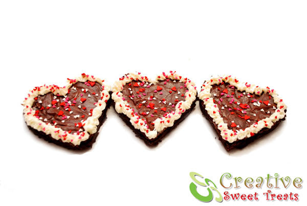 Chocolate Brownie Hearts