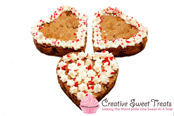 Chocolate Chip Cookie Hearts