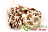 Mini Chocolate Dipped Pretzels Delivered