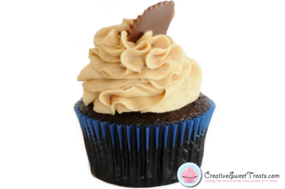 Chocolate Peanut Butter Cupcakes