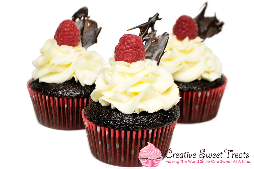 Chocolate Raspberry Cupcakes