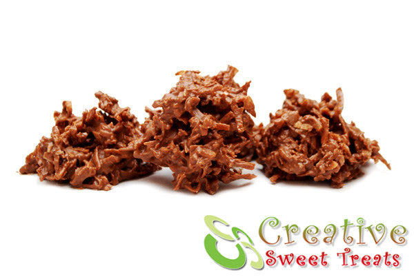 Chocolate Coconut Haystacks Delivered