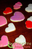 Heart Shaped Sugar Cookies Delivered