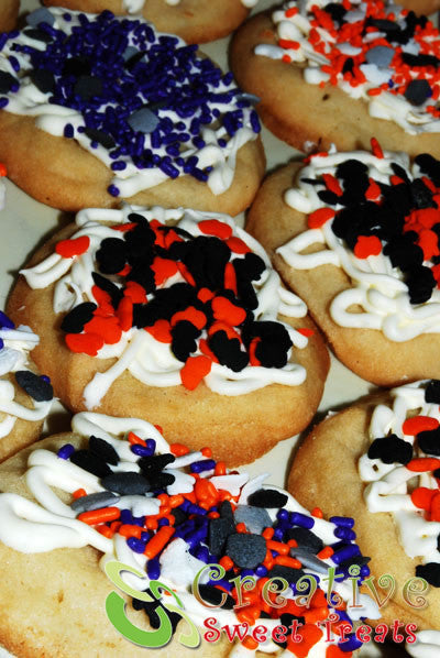 Iced Halloween Sugar Cookies Delivered