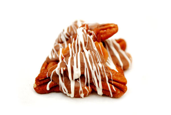 Chocolate Caramel Turtles With White Chocolate