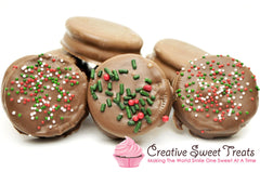 Christmas Chocolate Dipped Oreos Delivered