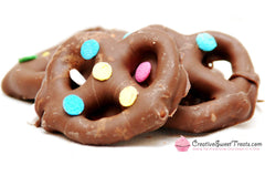 Easter Mini Chocolate Dipped Pretzels Delivered