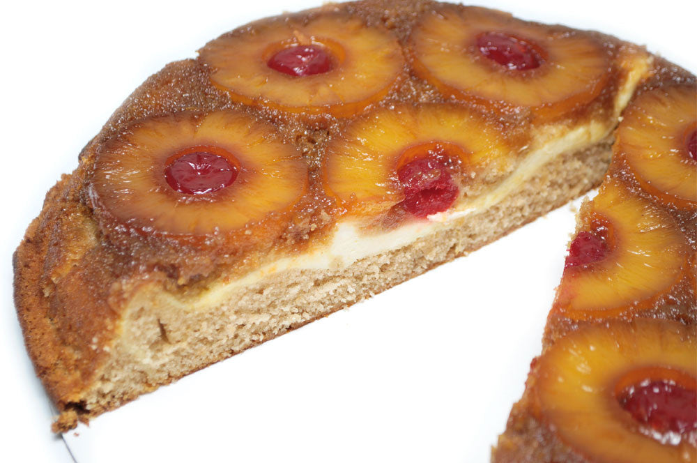 Cheesecake Filled Pineapple Upside Down Cake Delivered