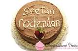 Triple Chocolate Strawberry Cake