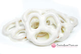 Mini White Chocolate Dipped Pretzels Delivered